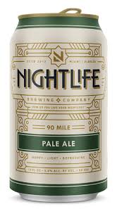 Nightlife 90 Mile Pale Ale Nightlife 90 Mile Pale Ale