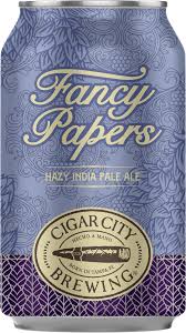 Cigar city Fancy Papers Hazy IPA Cigar city Fancy Papers Hazy IPA